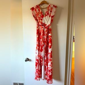 Eliza J High Low Floral Dress